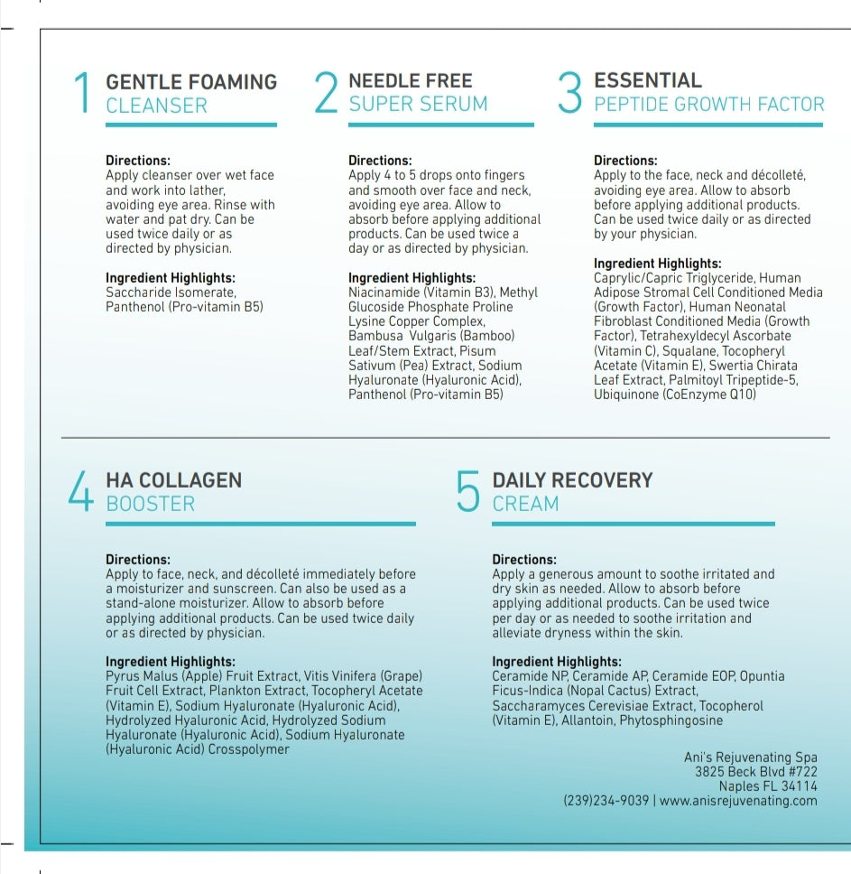 Sensitive Skin
& Post-Treatment Kit