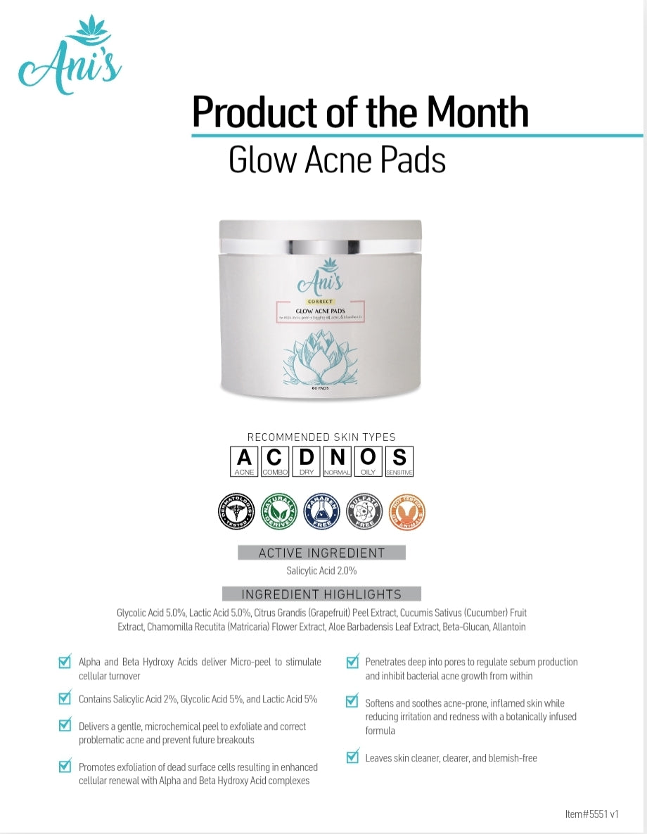 GLOW ACNE PADS