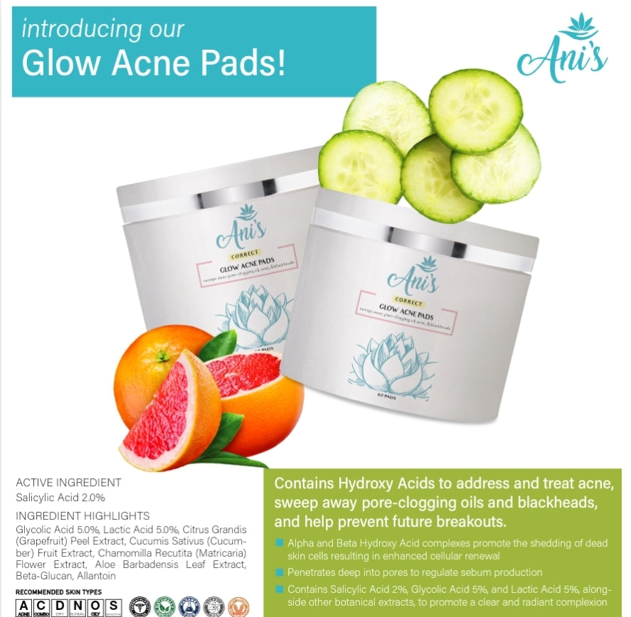 GLOW ACNE PADS