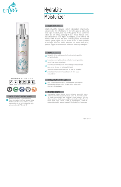 HydraLite Moisturizer