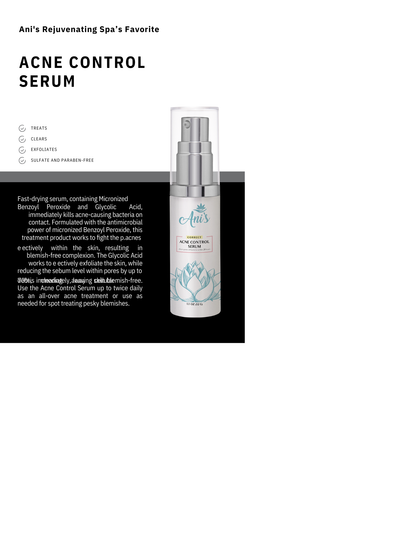 Acne Control Serum