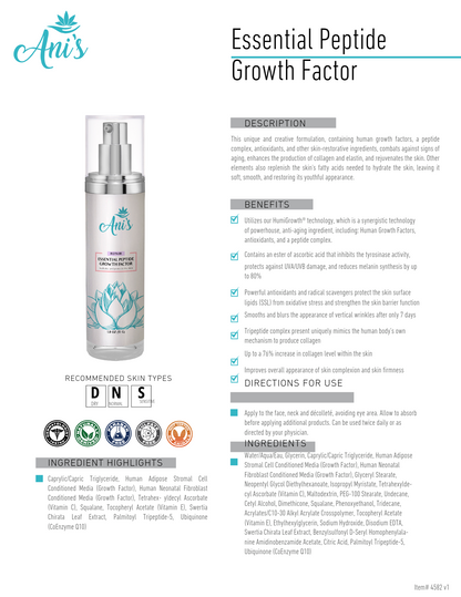 ESSENTIAL PEPTIDE GROWTH FACTOR