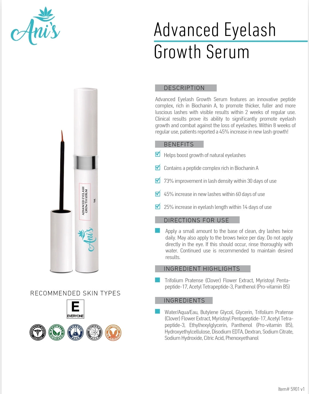 ADVANCED EYELASH GROWTH SERUM