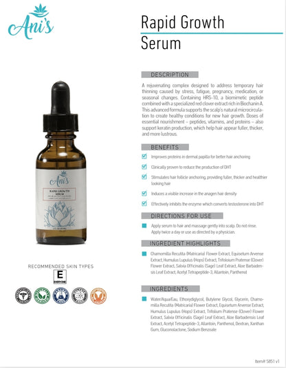 Rapid Growth
Serum