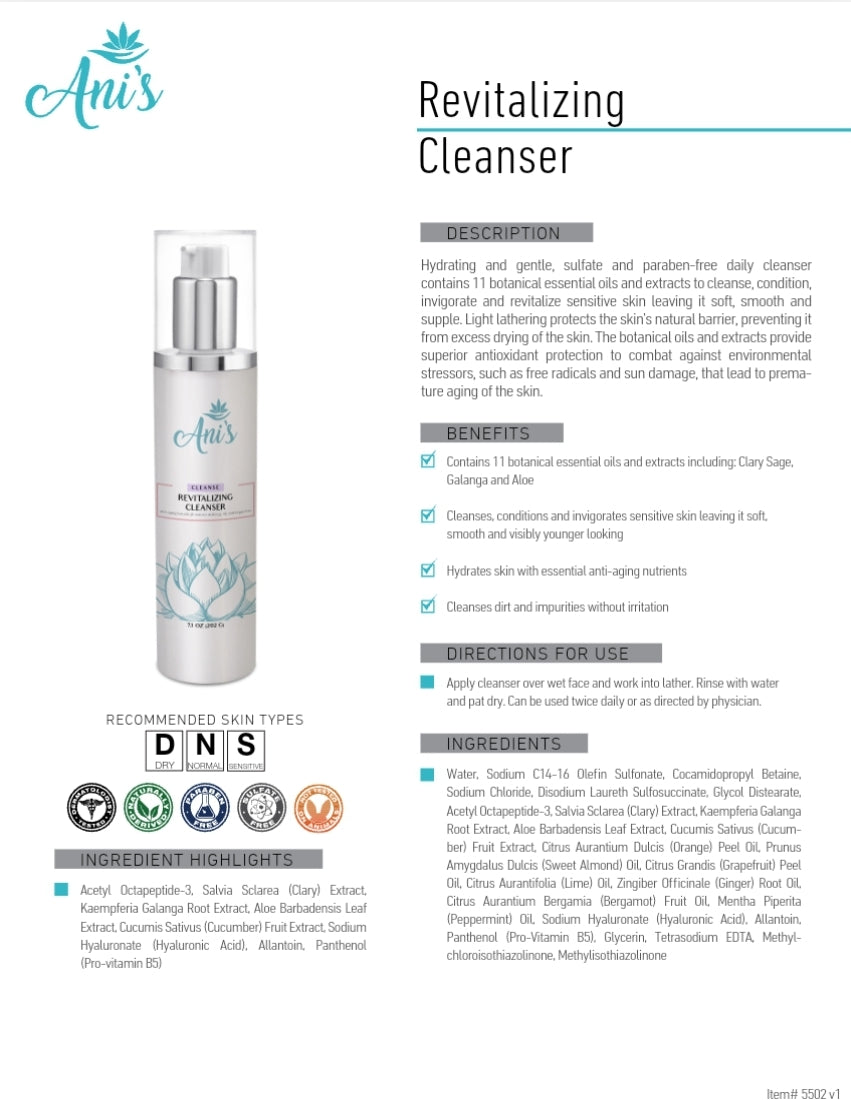 Revitalizing
Cleanser