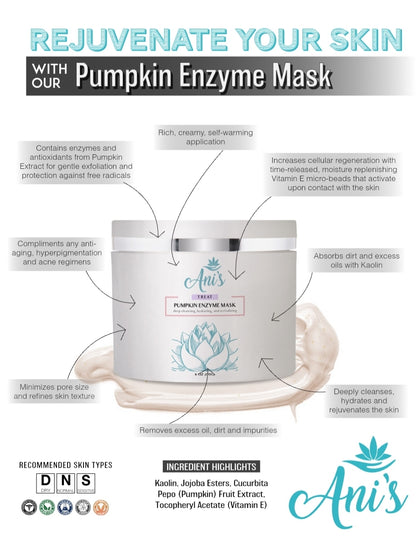 Pumpkin Enzyme
Mask