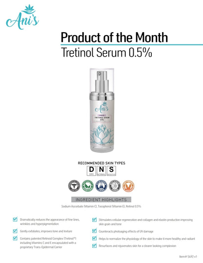 Tretinol Serum
0.5%