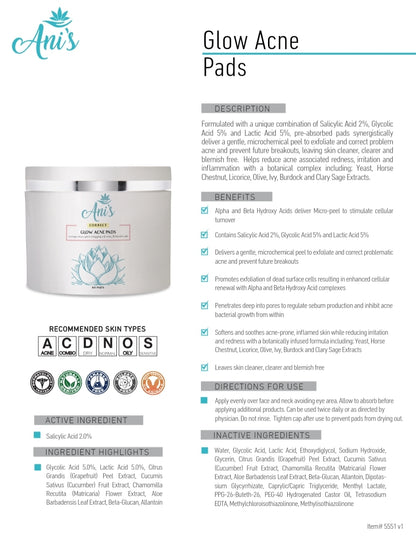 GLOW ACNE PADS