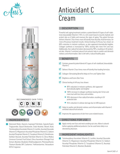ANTIOXIDANT C CREAM