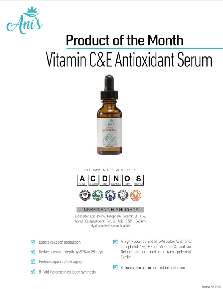 Vitamin C&E Antioxidant Serum