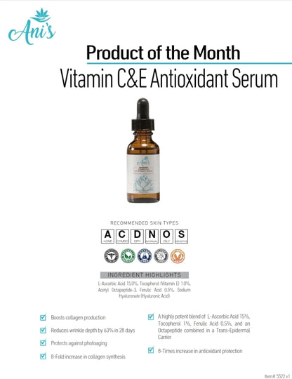 Vitamin C&E Antioxidant Serum