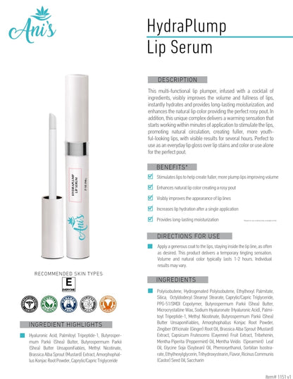 HydraPlump Lip Serum