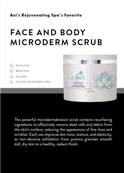 FACE AND BODY MICRODERM SCRUB
