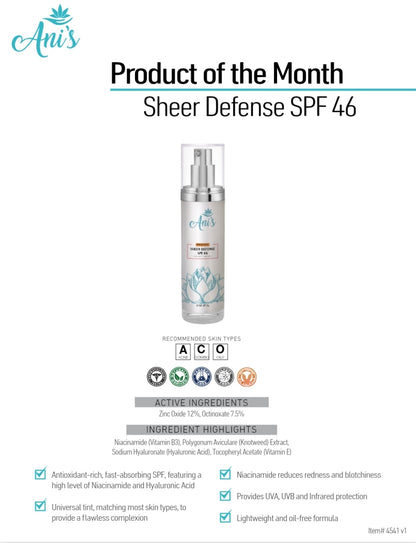 SHEER DEFENSE SPF 46