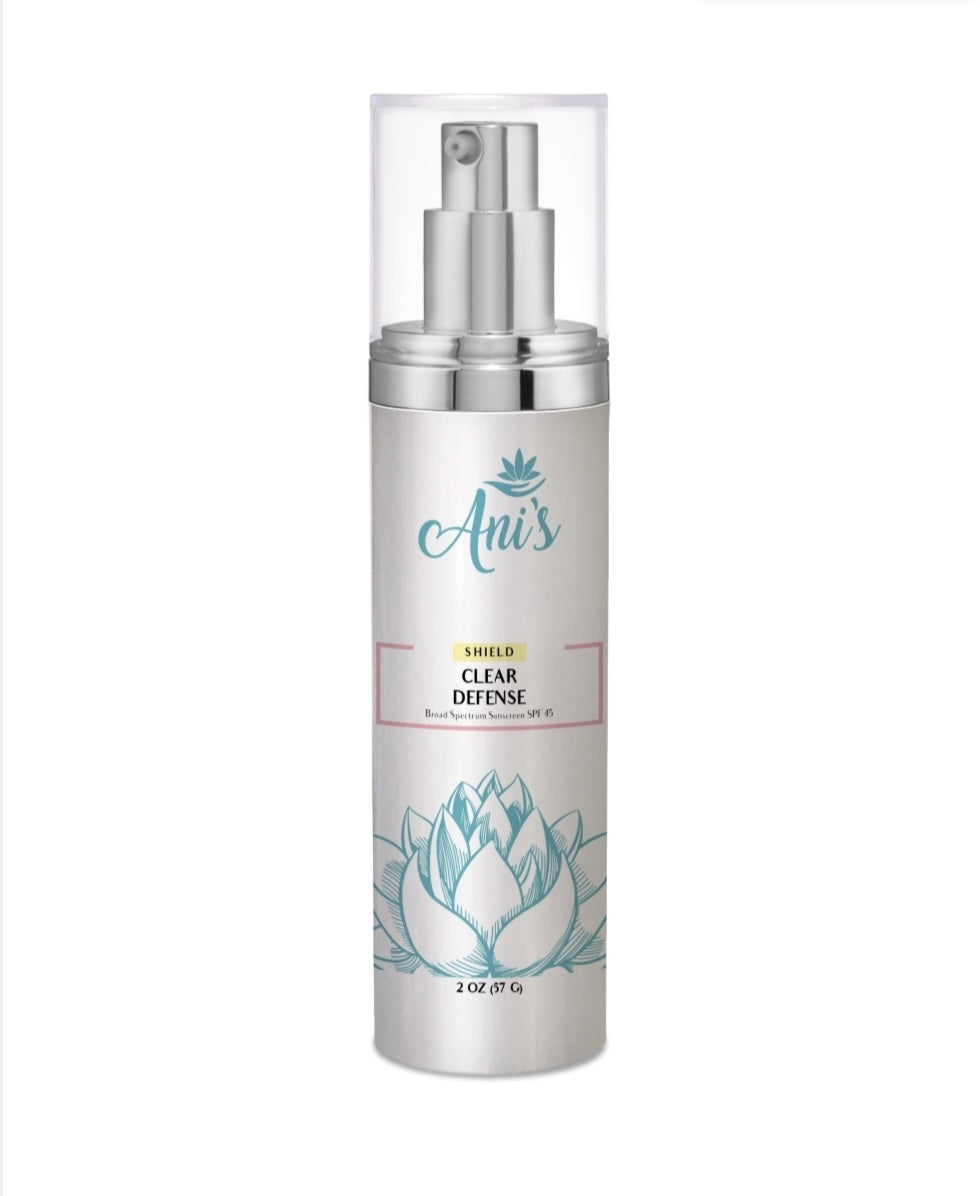 SHIELD CLEAR DEFENSE SPF 45
