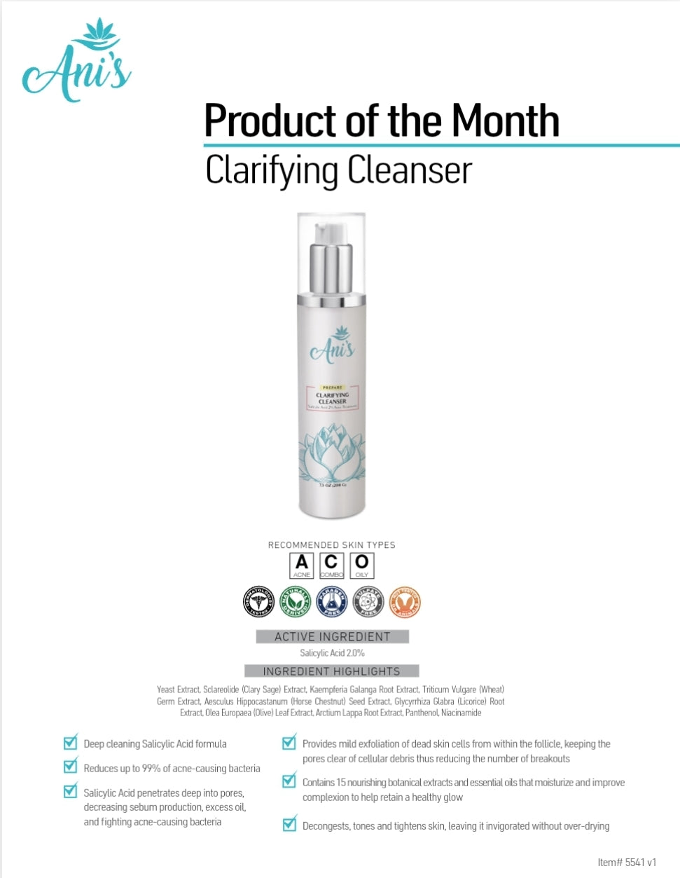 CLARIFYING CLEANSER