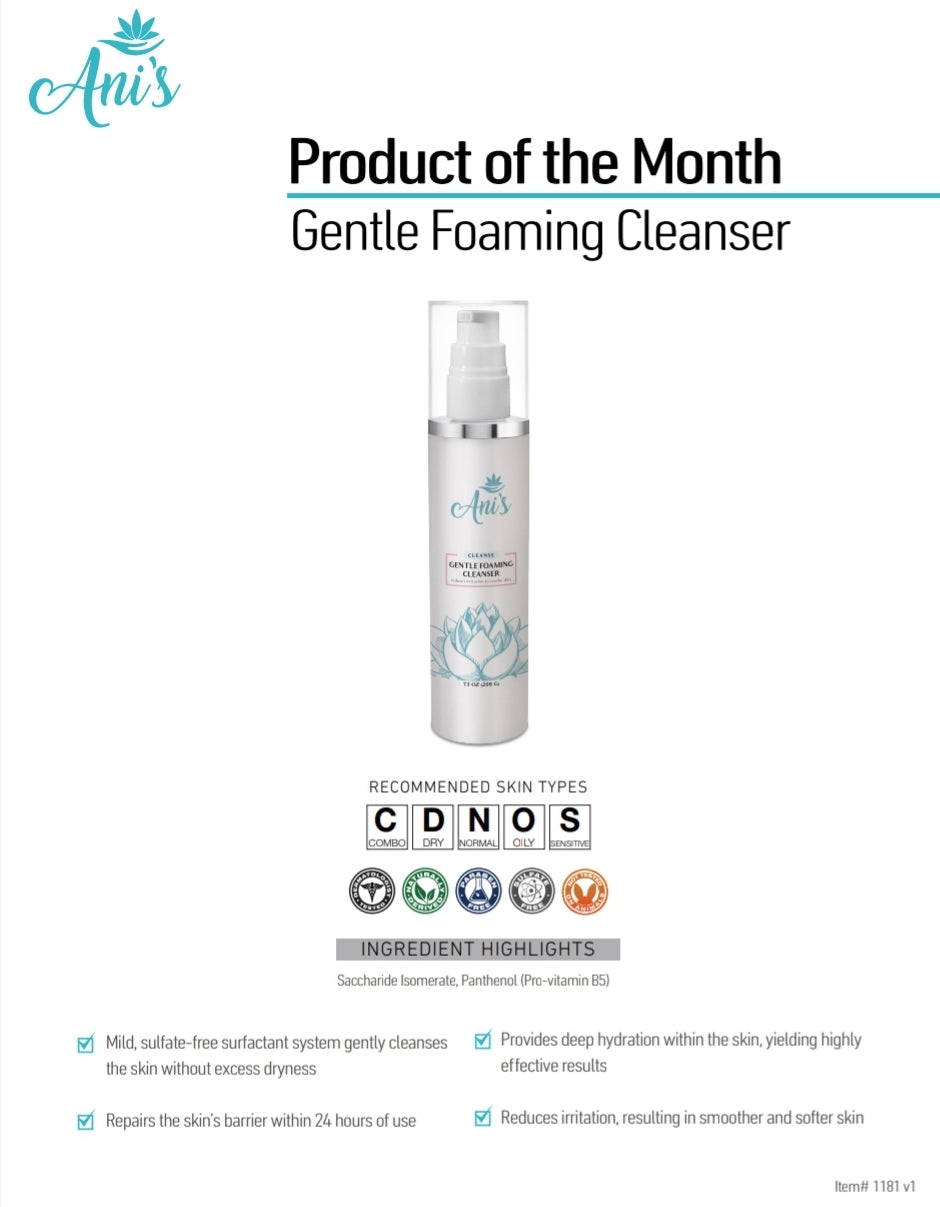 GENTLE FOAMING CLEANSER