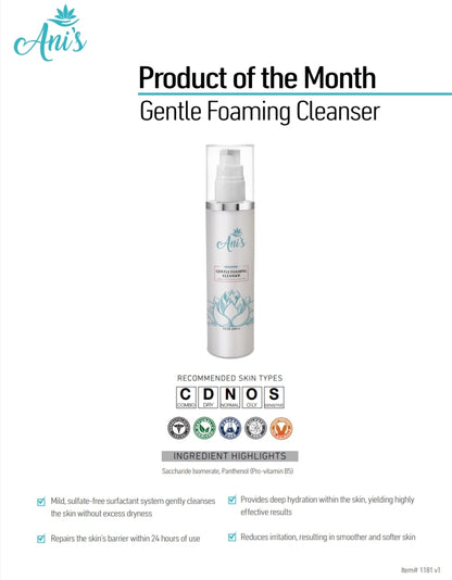 GENTLE FOAMING CLEANSER